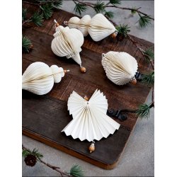 Chic Antique tr bakke med hndtag