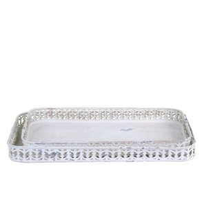 Dekorationsfad antik hvid 