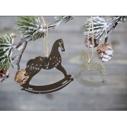 Gyngeheste st af 2 stk