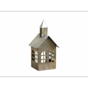  Lyshus antik messing