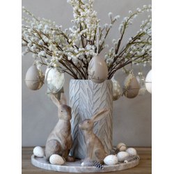 Pskeg med blad og lidt glimmer