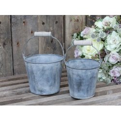 Zink spande til deko - 1 st