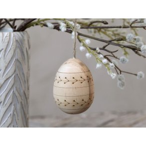 P�ske�g med m�nster i grantr�