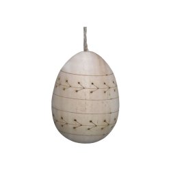 Pskeg med mnster i grantr