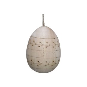 Pskeg med mnster i grantr