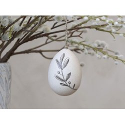 Pskeg med blad og lidt glimmer