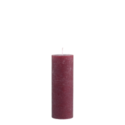 Bloklys bordeaux rd H20/7 cm Macon rustik 