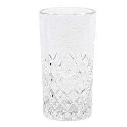 Drikke glas med diamant mnster - Lorient