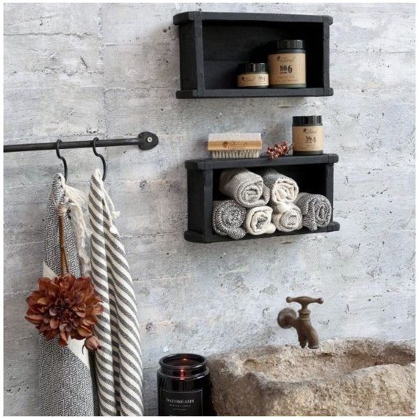 Murstensform sort unika