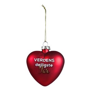 Julehjerte - Verdens dejligste far