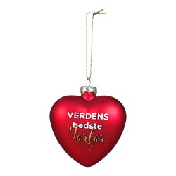 Julehjerte - Verdens bedste farfar