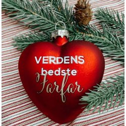 Julehjerte - Verdens bedste farfar