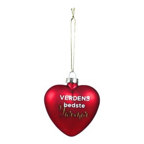 Julehjerte - Verdens bedste farmor