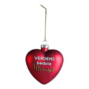 Julehjerte - Verdens bedste mormor