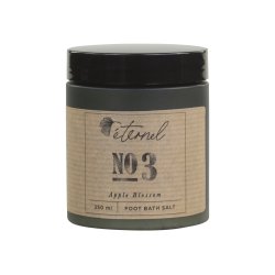Fodbadesalt ternel No. 3, 250 ml Apple Blossom duft