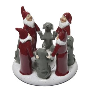 Harvesttime nissering med hunde