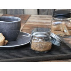 Krydderi glaskrukke med ekstra lg