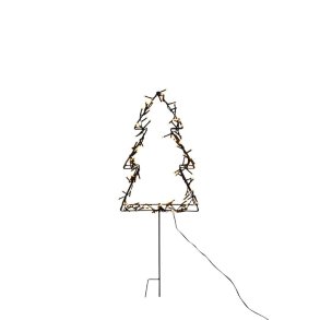 LED juletr i metal, lille - La Vida