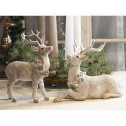 Figur- Rensdyr, liggende