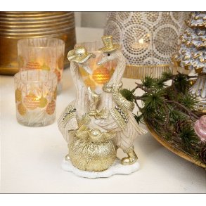 Gsepar med en gsling