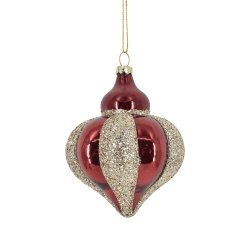 Julekugle - ornament blush