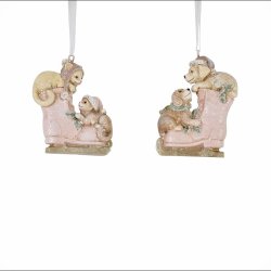 Juletrspynt - katte og hunde til ophng