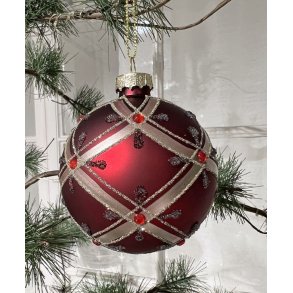 Julekugler med pallietter