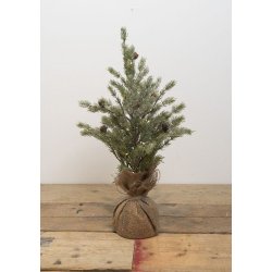 Juletr med 15 LED og 6H timer.