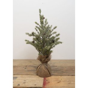 Juletr med 15 LED og 6H timer.