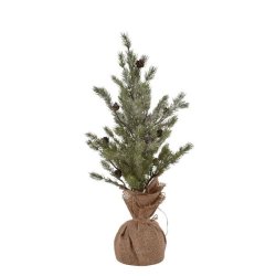 Juletr med 15 LED og 6H timer.