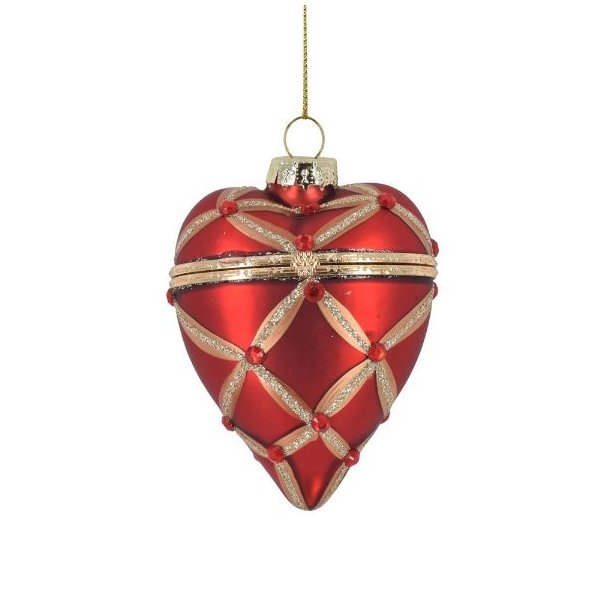 Ornament hjerte - kan bnes