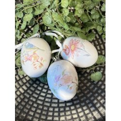 Pskeg i porceln til ophng - vlg imellem tre forskellige motiver