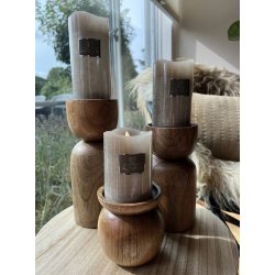 Lysestage til bloklys