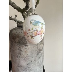 Pskeg i porceln til ophng - vlg imellem tre forskellige motiver