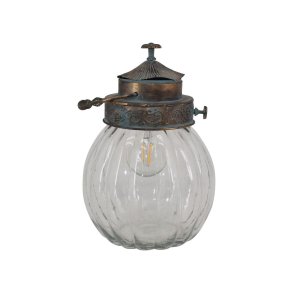 Rund lanterne med LED