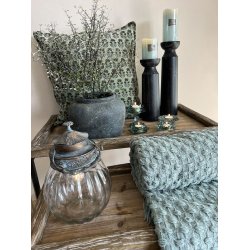 Rund lanterne med LED