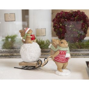 La Vida Julefigur, Egernfar med slde