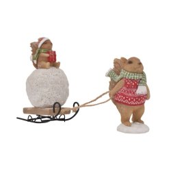 La Vida Julefigur, Egernfar med slde