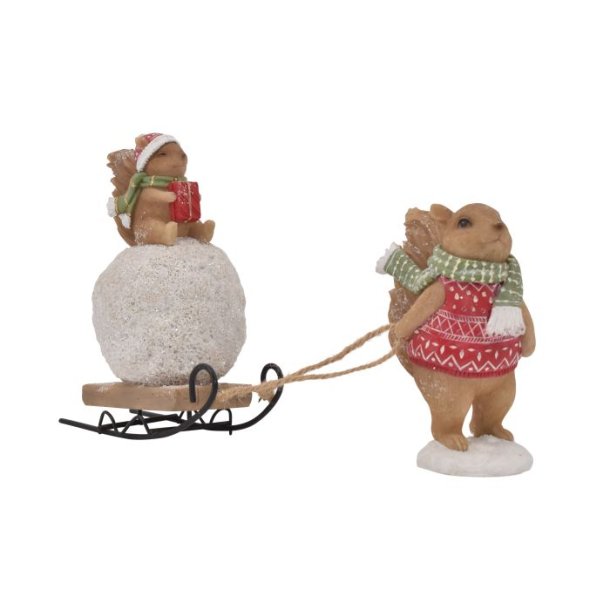 La Vida Julefigur, Egernfar med slde