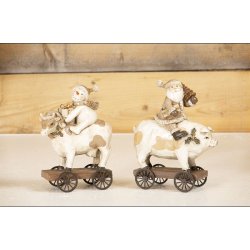 Julemand p grisen/snemand p koen