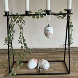 Lysestage - Adventsstage til fire kronelys