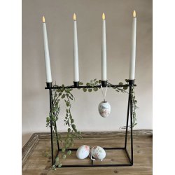 Lysestage - Adventsstage til fire kronelys