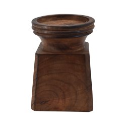 Lysestage i tr i 3 strrelser