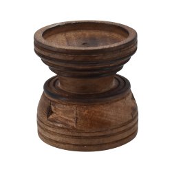 Lysestage i tr i 3 strrelser