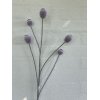 Knop blomst rosa - 5 grene/stilke