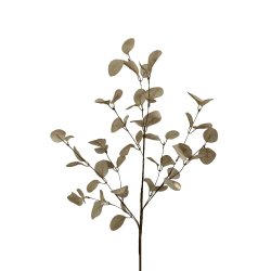 Sandfarvet blade 1 stilk str. L70 cm - pyntegrnt 3 grene