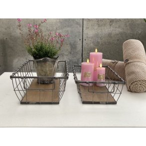 Kurve med trbund og hanke i 2 strrelser