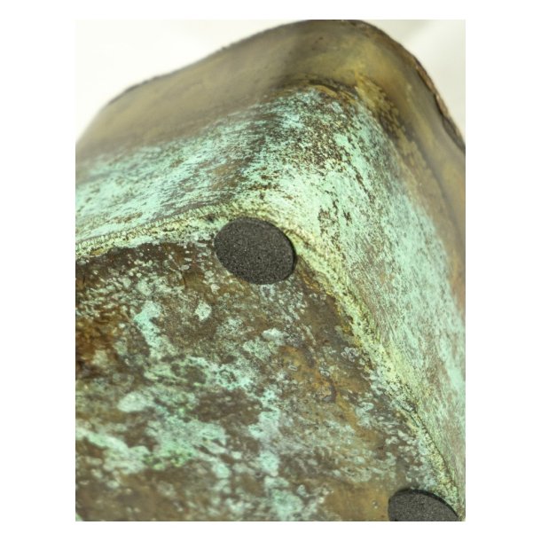 Blkhus - vase med kobber irret finish