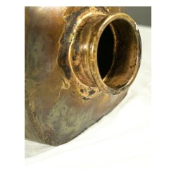 Blkhus - vase med kobber irret finish