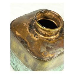 Blkhus - vase med kobber irret finish